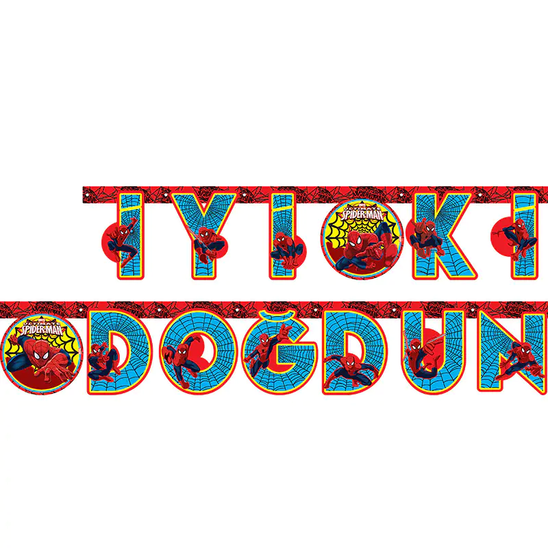 Spiderman İyi ki Doğdun Banner (2 m)